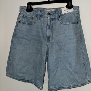 Abercrombie & Fitch Light Blue Jean Shorts